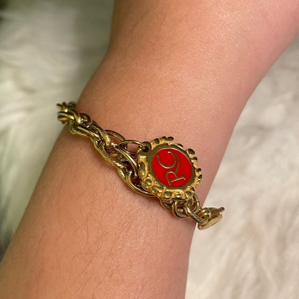 Beautiful Gold Rustic Cuff Bracelet - Picture 8 of 8